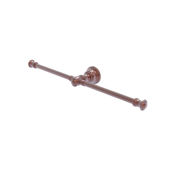 Allied Brass Carolina 13 in. 2-Arm Guest Towel Holder in Antique Copper  CL-HTB-2-CA - The Home Depot
