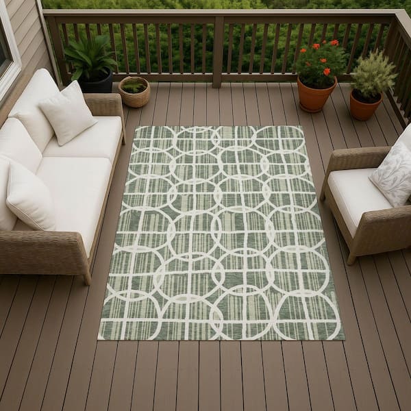 Addison Rugs Chantille Machine Washable Indoor/Outdoor Abstract