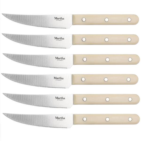  8-Piece Kitchen Knife Set With Rotary Stand, Sharpener