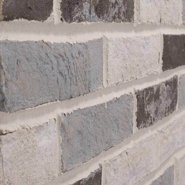 2.25 in. x 7.625 in. x .5 in. Driftwood Brick Singles - Flats (Box
