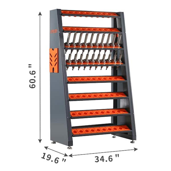 Siavonce CNC Tool Rack Multifunctional CNC Tool Holder Cat40-Tool