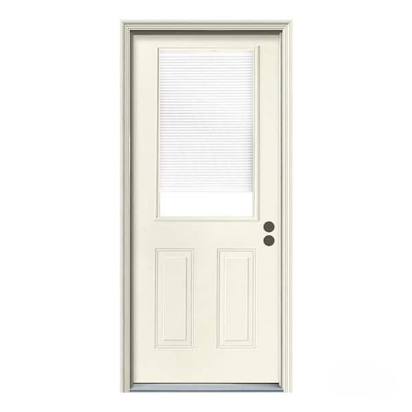 RELIABILT 32-in x 80-in Steel Right-Hand Outswing Primed Prehung Single  Front Door Insulating Core in the Front Doors department at