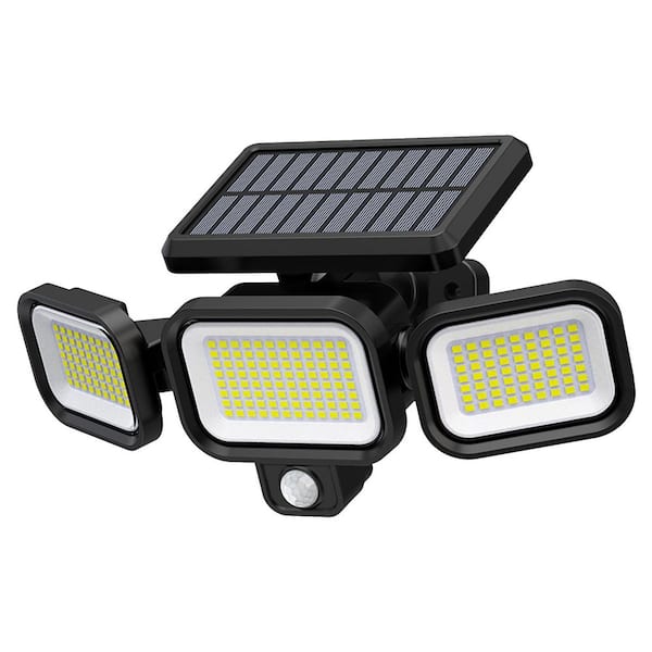 WYZM 15-Watt Equivalence Integrated LED Black Outdoor Motion Sensing Dusk to Dawn Security Wall Pack Light 5000K