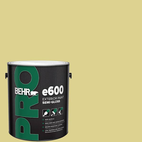 BEHR PRO 1 gal. #T17-16 Thats My Lime Semi-Gloss Exterior Paint