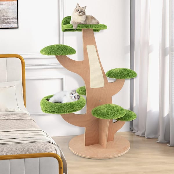 Cat tree tree shaped best sale