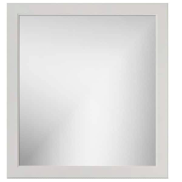 Simplicity by Strasser 30 in. W x .75 in. D x 32 in. Framed Mirror Rectangle Dewy Morning