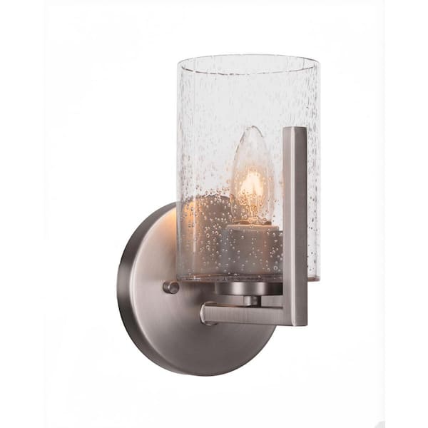 Unbranded Cottonwood 1-Light Graphite Wall Sconce