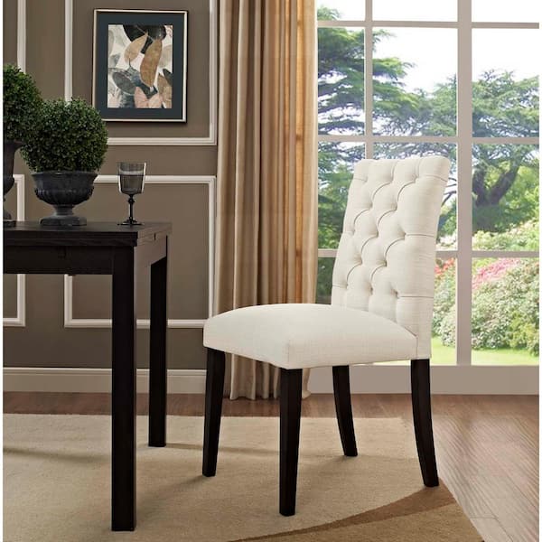 Duchess Beige Fabric Dining Chair