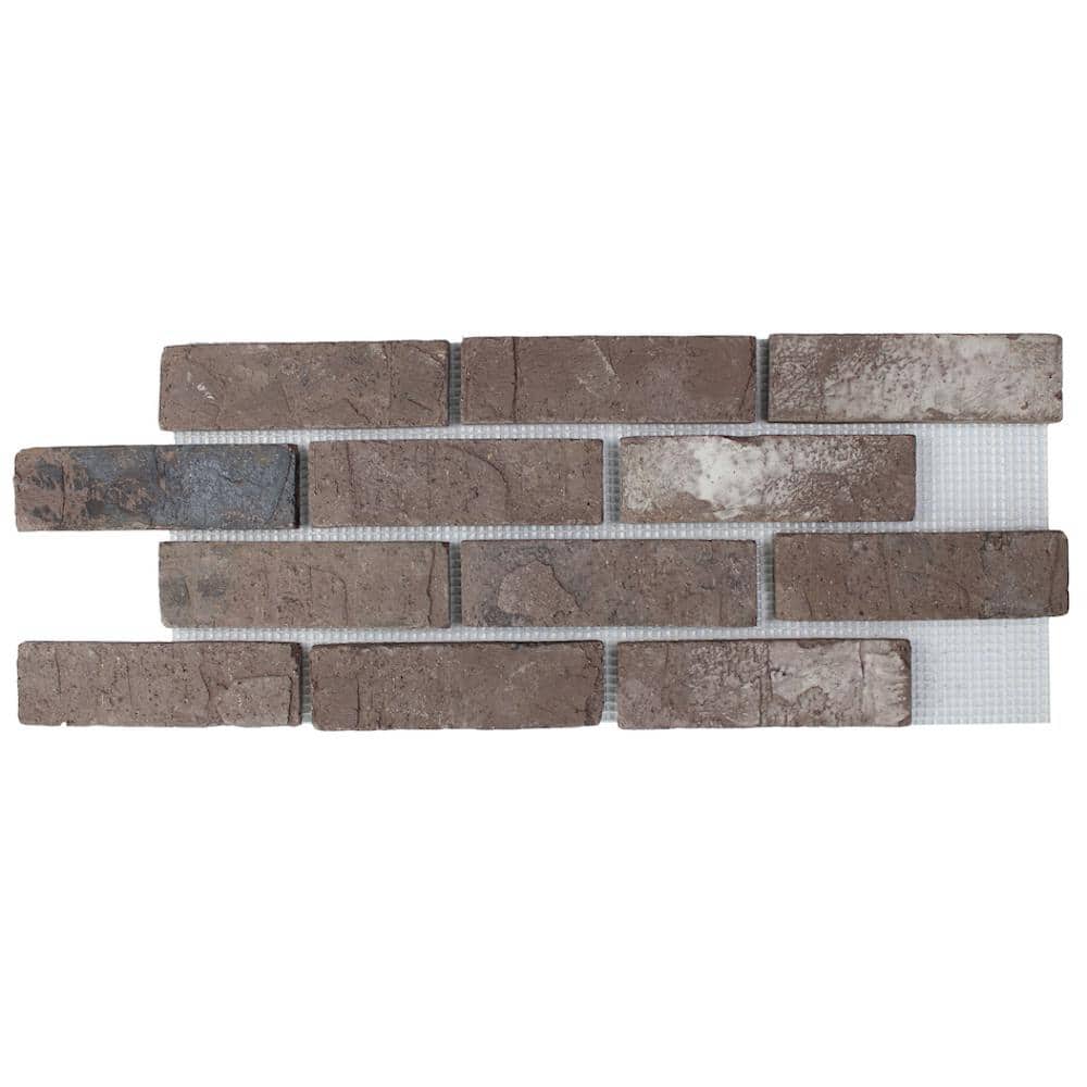 28 in. x 10.5 in. x 0.5 in. Brickwebb Monument Thin Brick Sheets (Box of 5-Sheets) price history on PriceWatchPro