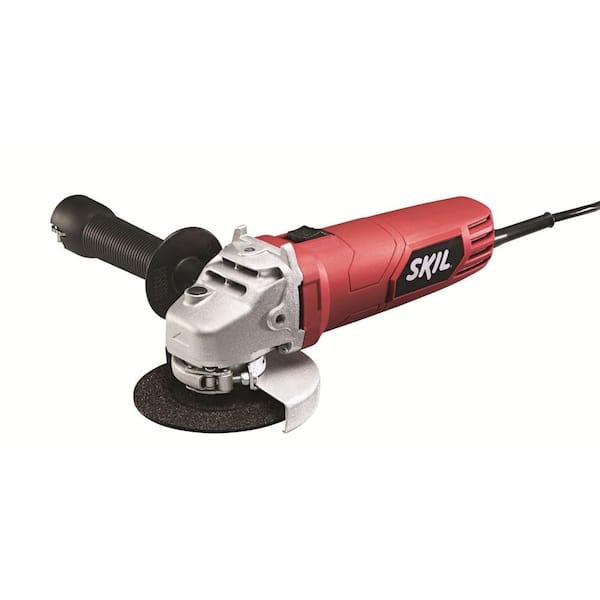 Skil Factory Reconditioned Corded Electric 4-1/2 in. Angle Grinder Kit for Metal, Wood, Brick, Tile and Stone