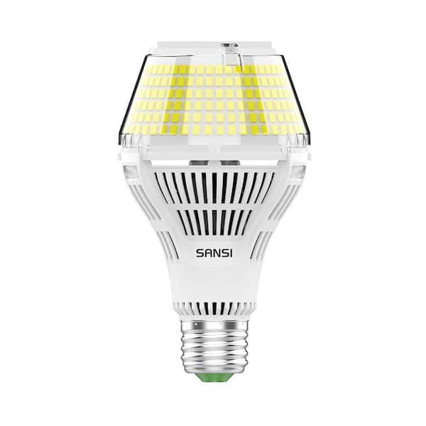 450-Watt Equivalent 5000K Daylight A21 Non-Dimmable E26 LED Light Bulb with Wide 270° Beam Angle 7000 Lumens
