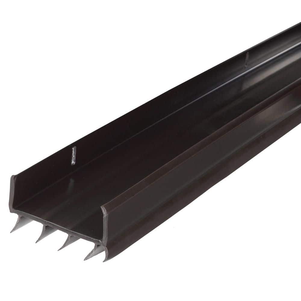 36 in. Brown Vinyl U-Shape Screw-on Under Door Seal price history on PriceWatchPro