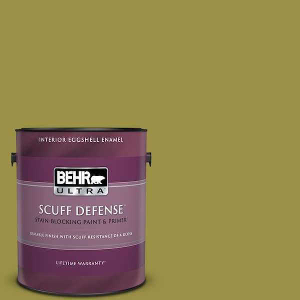 BEHR ULTRA 1 gal. Home Decorators Collection #HDC-FL13-8 Tangy Dill Extra Durable Eggshell Enamel Interior Paint & Primer