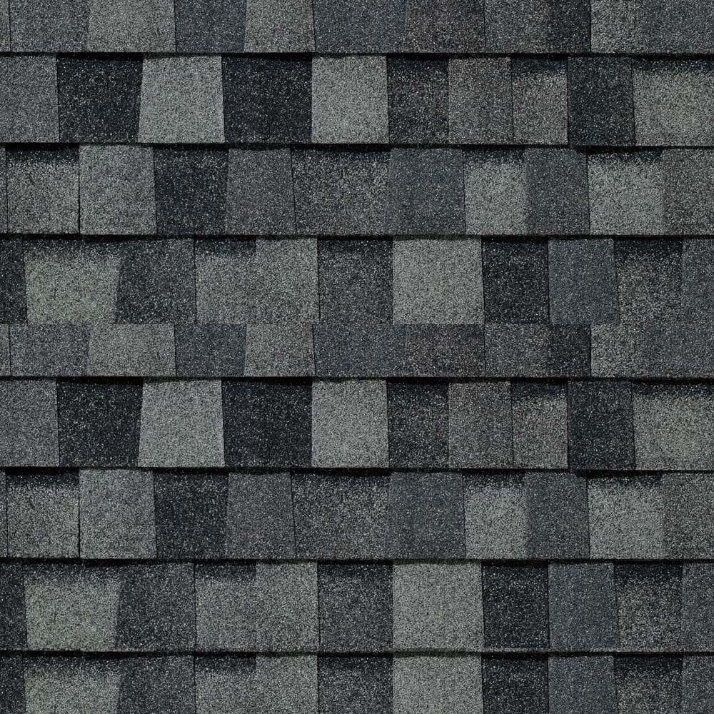 Tamko Hip and Ridge Thunderstorm Grey Hip and Ridge Cap Roofing ...