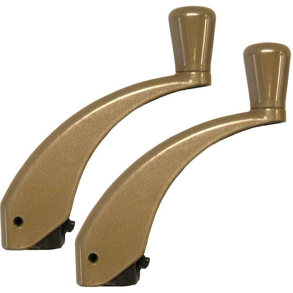 IDEAL SECURITY Fold Down Window Handles in Bronze