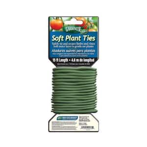 GARDENEER By Dalen 15 ft. Long Soft Plant Ties - Soft Outer Rubber