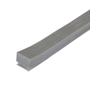 1/2 in. x 3/4 in. x 10 ft. Gray Foam Window Seal for Ex-Large Gaps