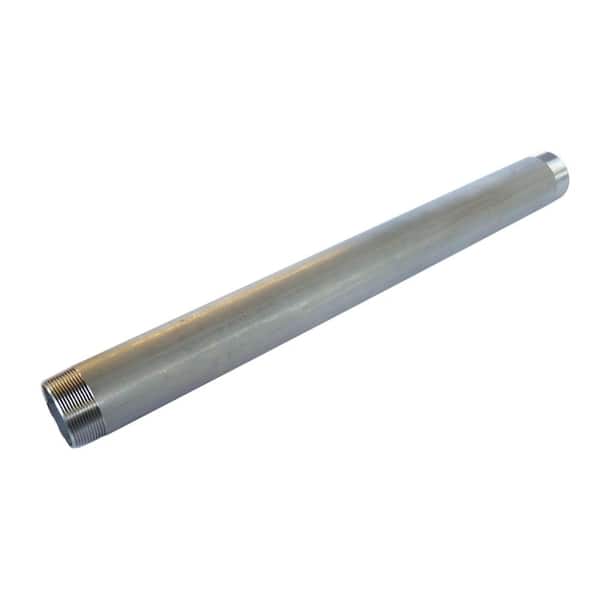 Guardian 1-1/2 in. x 48 in. S40 304/304L Stainless Steel Nipple TBE Seamless