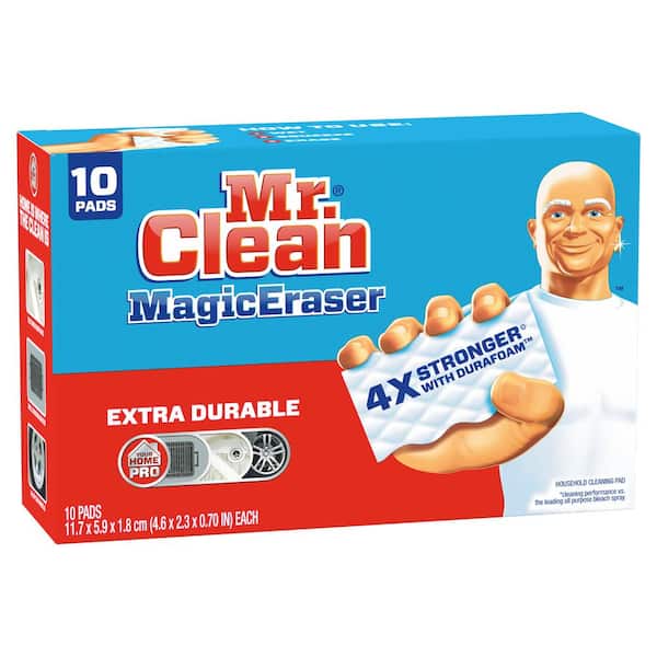 Miếng lau sạch đa năng Mr. Clean Magic Erasers gói 10 cái là sản phẩm hoàn hảo cho bạn để loại bỏ mọi loại vết bẩn và bám trên bề mặt. Với khả năng tẩy sạch tuyệt vời và giá thành phải chăng, bạn sẽ không còn phải lo lắng về những vết bẩn trên bề mặt bất kỳ. Hãy nhấp chuột để xem hình ảnh và khám phá sự kỳ diệu của sản phẩm này!