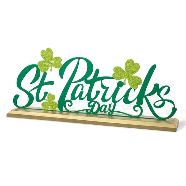 6.75 in. H St. Patrick's Metal Table Decor