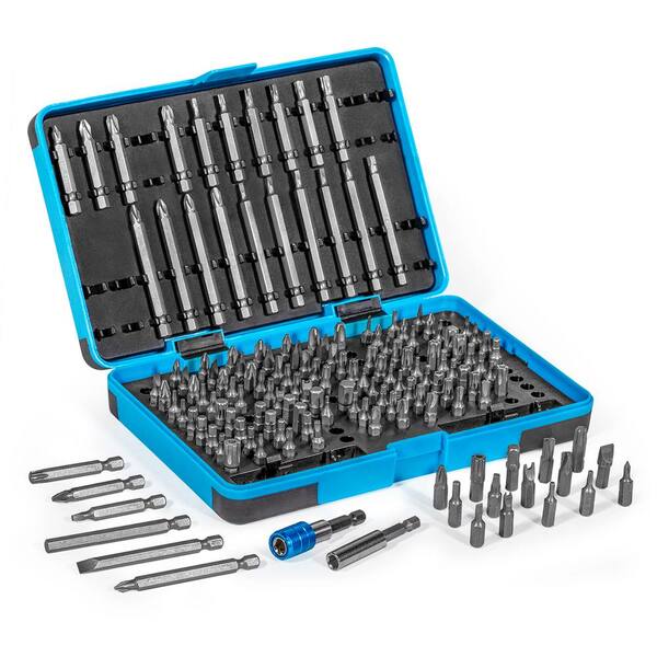 Stark 1/4 in. Impact-Duty Steel Screwdriver Driving Bit Set (148-Piece)