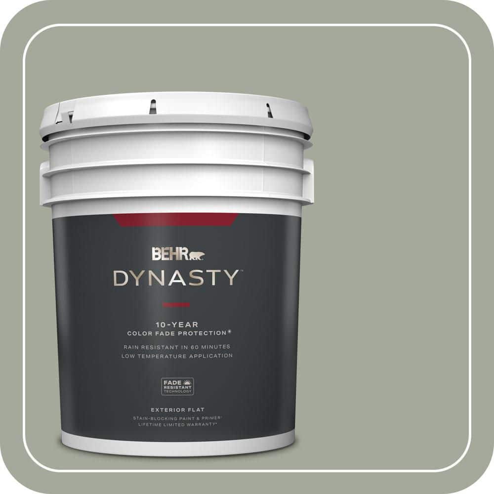 5 gal. Home Decorators Collection #HDC-AC-18 Garden Promenade Flat Exterior Stain-Blocking Paint & Primer price history on PriceWatchPro