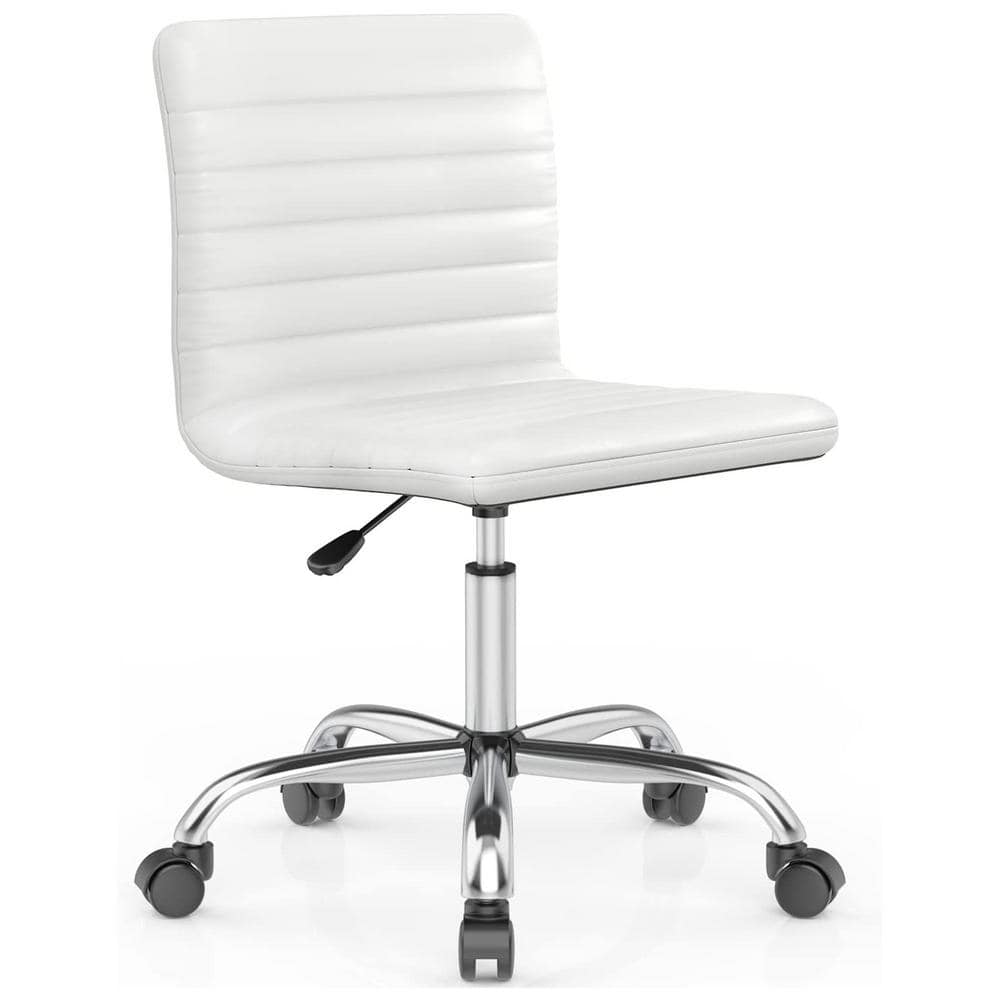 no arms desk chair