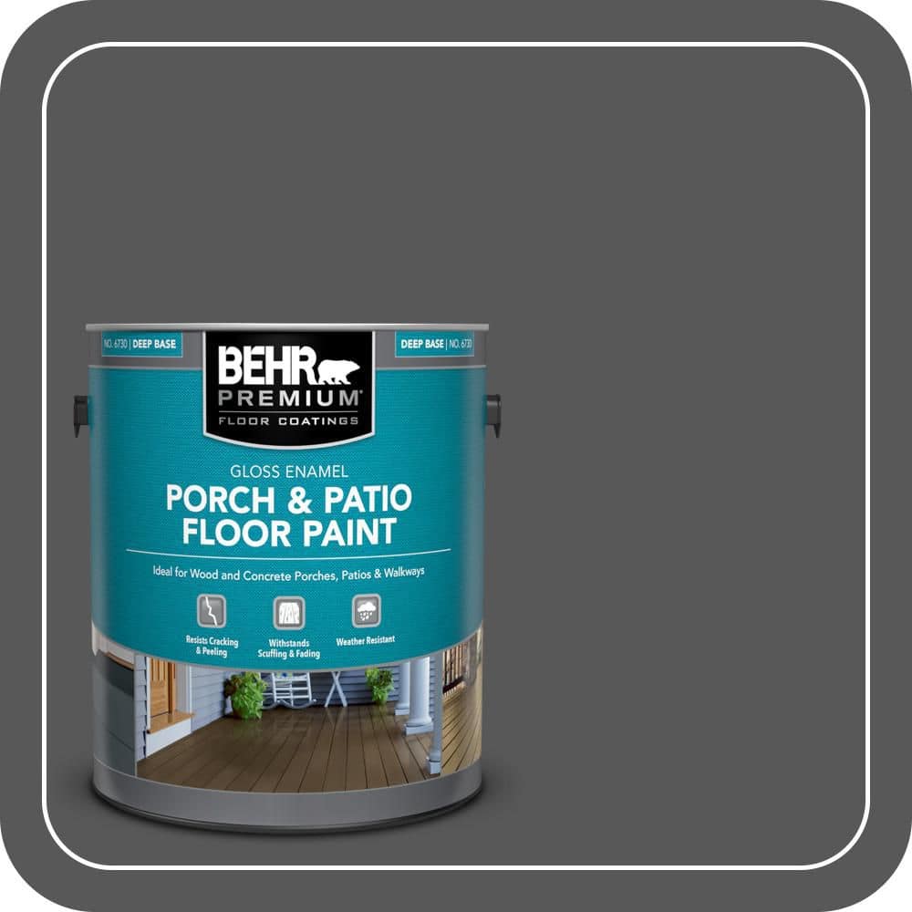 Shadow Mountain Color BEHR PREMIUM 1 gal. #PPU24-22 Shadow Mountain Gloss Enamel Interior ...