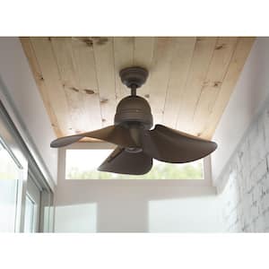 Kyland 32 in. Indoor Espresso Bronze Ceiling Fan with Remote Control