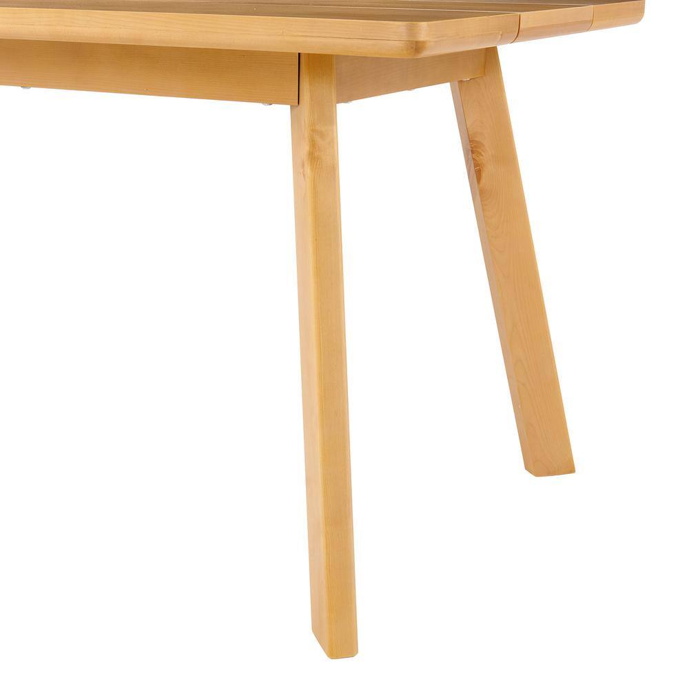 Shelburne 73" Warm Natural Wood Dining Table