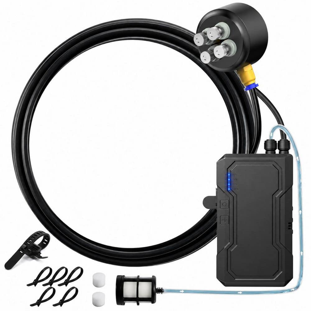 ABS Portable Misting System for Fans and Patios with Magnetic Head and 4 Mist Settings price history on PriceWatchPro