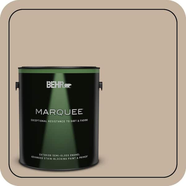 BEHR MARQUEE 1 gal. #ECC-20-1 Canyon View Semi-Gloss Enamel Exterior Paint & Primer