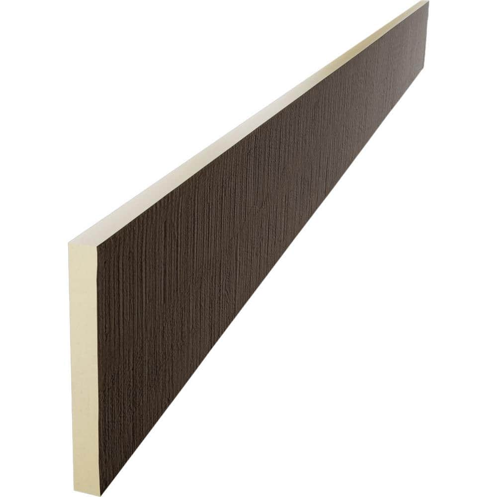 Honey Wheat Rough Cedar Faux Wood Beam Plank 8' x 6"