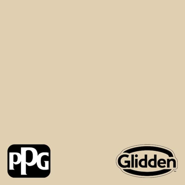 Glidden 8 oz. PPG1086-3 Almond Cream Satin Interior Paint Sample