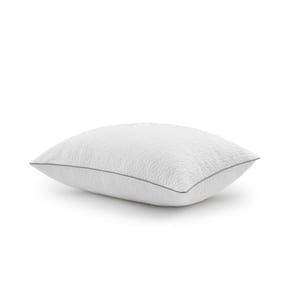 Naturally Comfortable Memory Foam Jumbo Pillows (Set of 2)