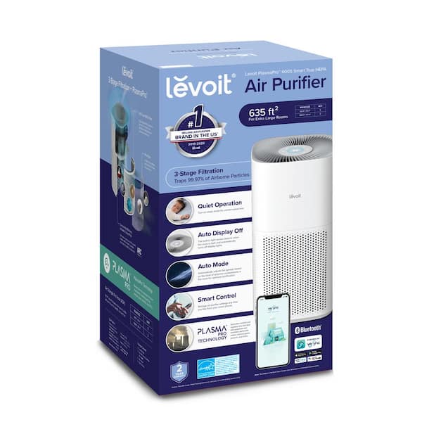 Levoit - TruClean Smart 360 Sq. Ft True HEPA Air Purifier