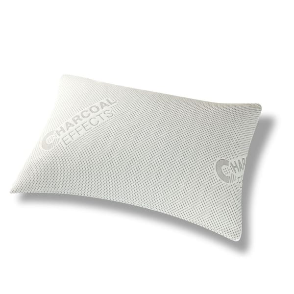 All-In-One Charcoal Effects Odor Control and Cooling Sleep King Pillow