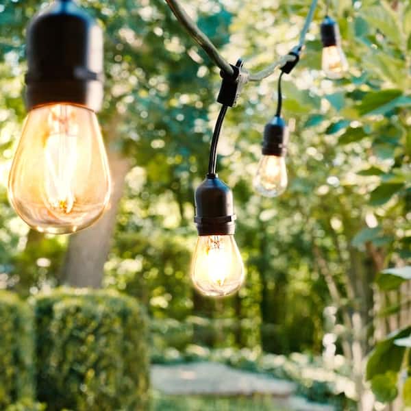 10 Retro Festoon Lightbulb String Lights Outdoor Indoor Use 