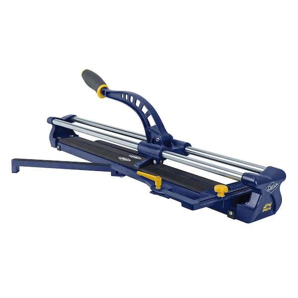 QEP 24 in. Slimline Manual Tile Cutter with Steel Blade and Adjustable Tungsten-carbide 7/8 in. Scoring Wheel