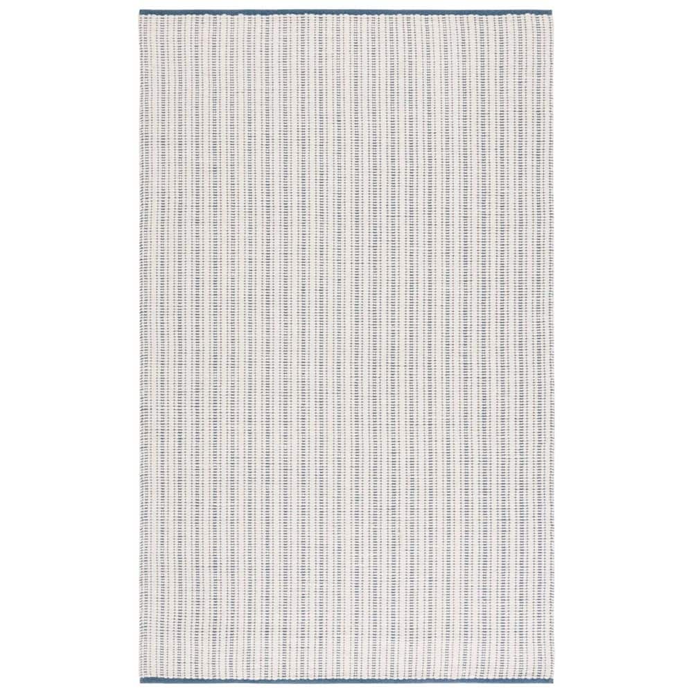 Vermont 6 ft. x 9 ft. Light Blue Striped Modern Area Rug price history on PriceWatchPro