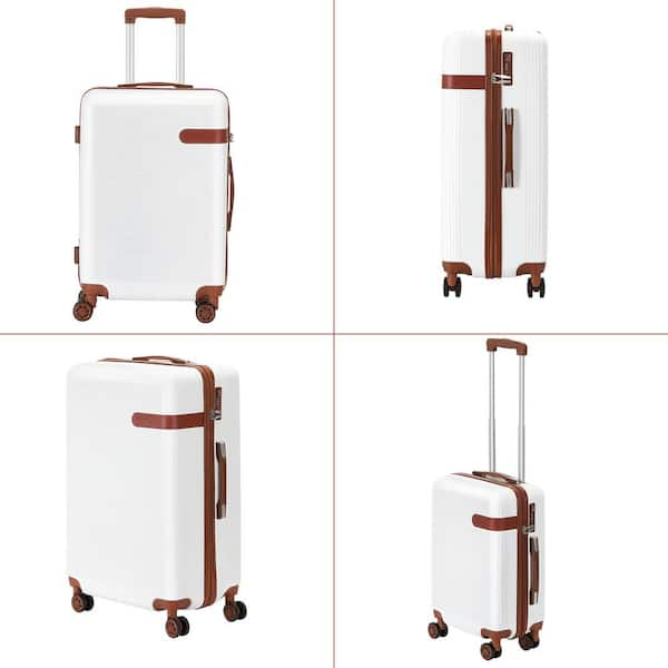 HIKOLAYAE Port Victoria Nested Hardside Luggage Set in Desert Khaki, 3  Piece - TSA Compliant CW-A83-BEG-3 - The Home Depot