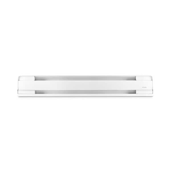 37.625 in. 240/208-volt 750/560-watt Electric Baseboard Heater in white