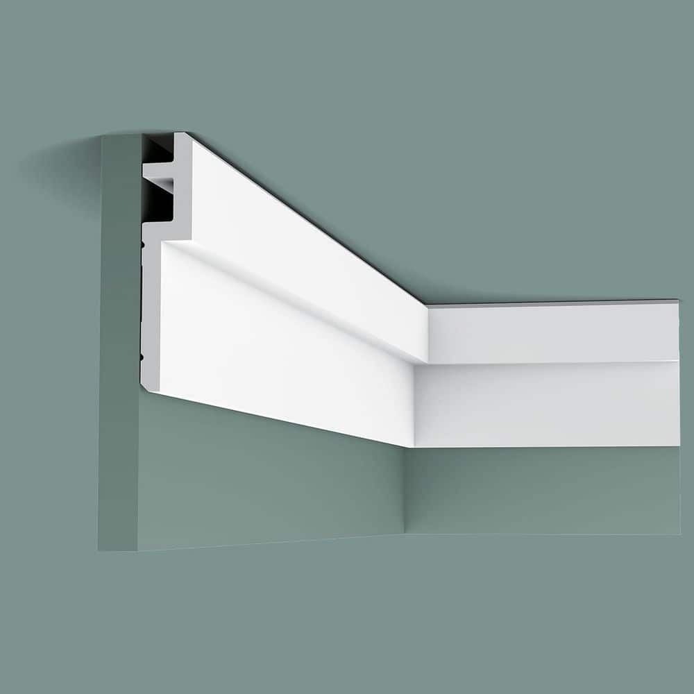 Primed White Polyurethane Crown Moulding Set of 10