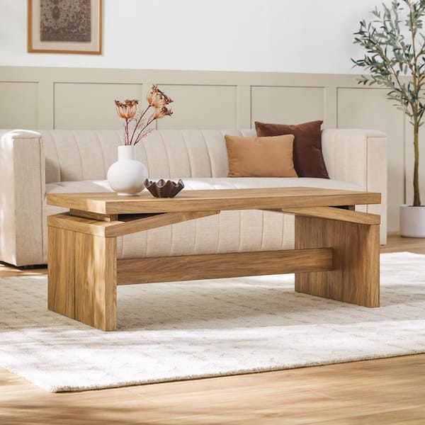 Walker Edison Furniture Company Booker 47 in. Modern Heritage Oak