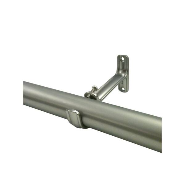 Phase II 40 in. Satin Nickel 1-1/4 in. Metal Extension Rod-DISCONTINUED