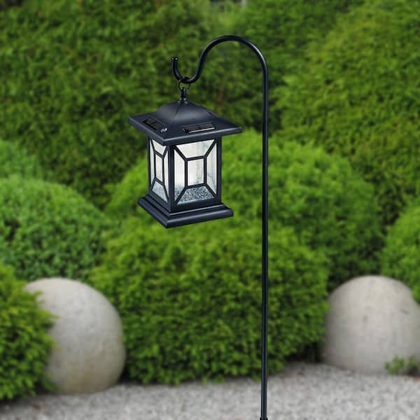 Haitral 9.5'' Solar Powered Integrated LED Color Changing Outdoor Lantern &  Reviews