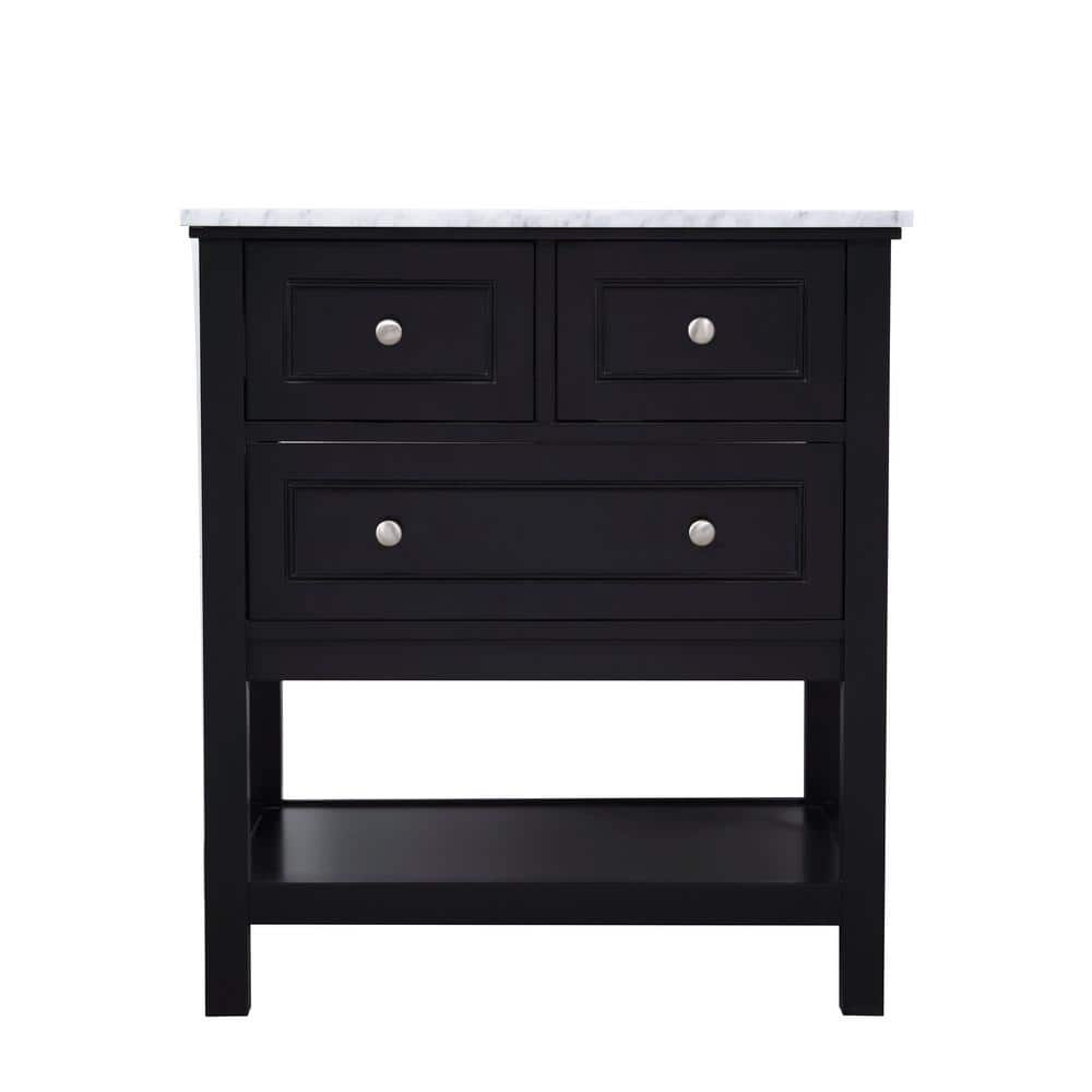 Timeless Home Gina 30 in. W x 22 in. D x 33.75 in. H Single Bathroom Vanity