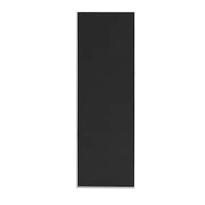 Rectangle Black 6 in. x 6 in. SPC Peel and Stick Luxury Wall Tile Sample