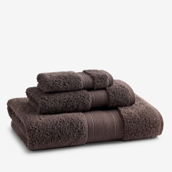 The Company Store Legends Regal Bark Solid Egyptian Cotton Bath Towel, Brown