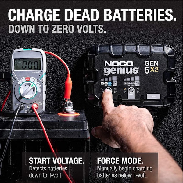 NOCO Genius 5 Smart Battery Charger - 5A, 6/12V